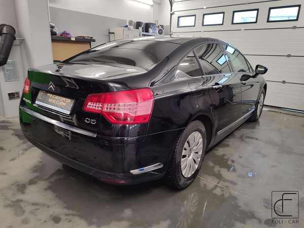 Citroen C5 
 Przyciemnianie szyb 
 Folia 95% przyciemnienia